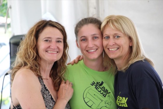 Tre generazioni di PavBressa insieme sotto il tendone della festa