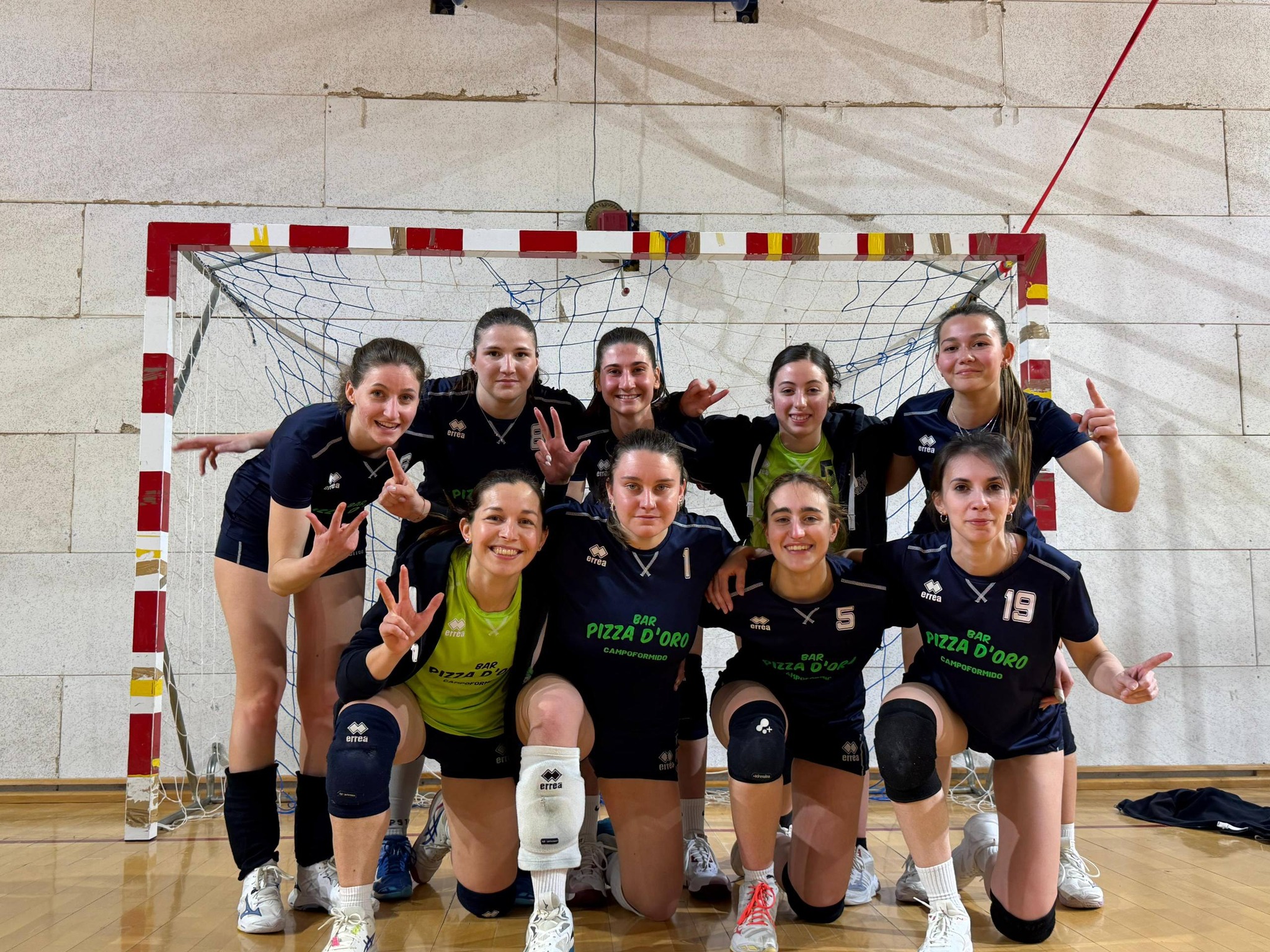 Squadra PavBressa in palestra