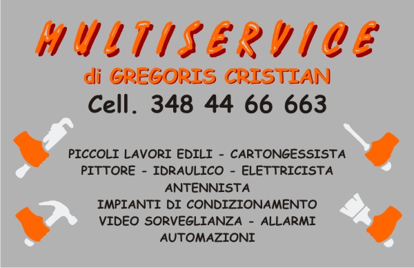 Logo Multiservice di Gregoris Cristian