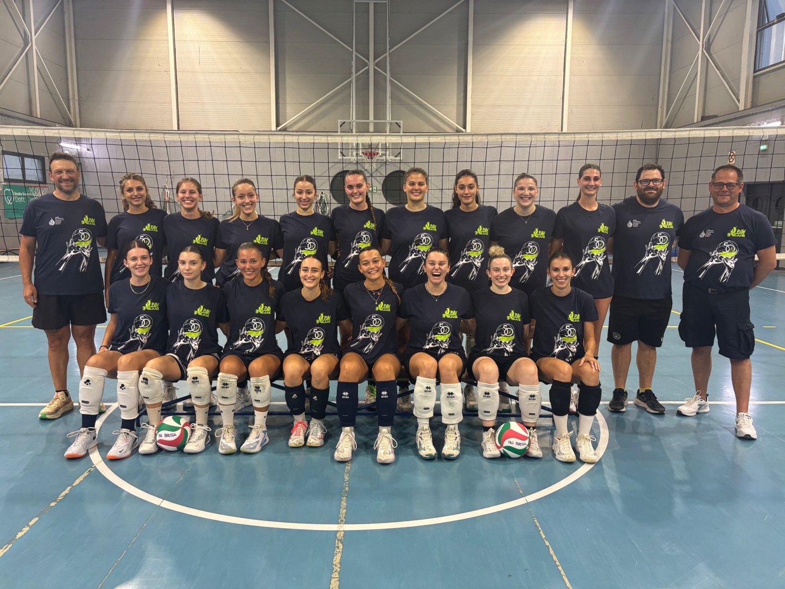 La squadra Serie D del PavBressa, stagione 2026/27